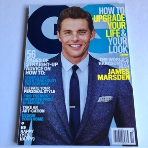 GQ Magazine JAMES MARSDEN Cover KURT RUSSELL FETTY WAP October 2016 NEW